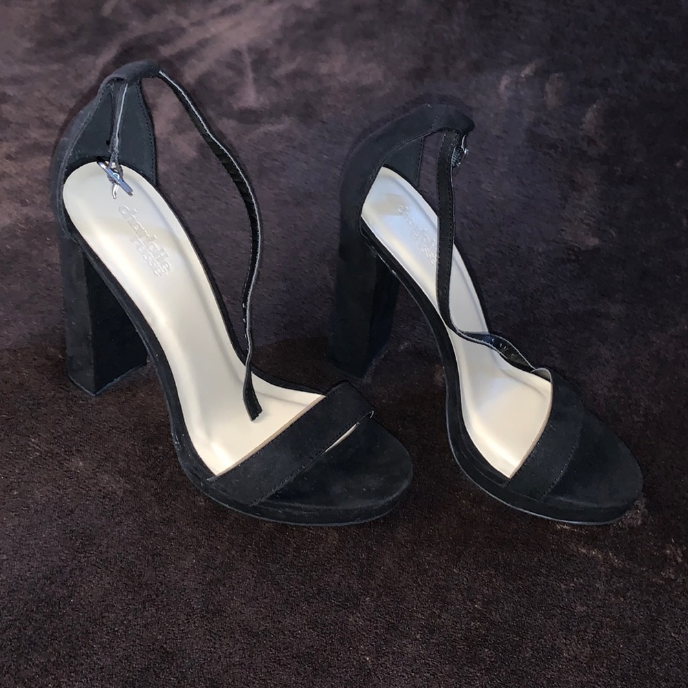 4 Inch Black Heels